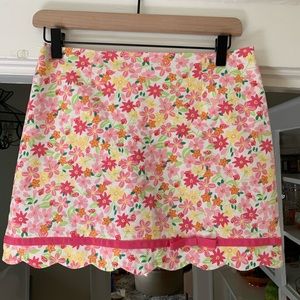Vintage Lily Pulitzer Floral Skort